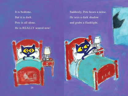 Pete the Cat: Scaredy Cat!: A Halloween Book for Kids