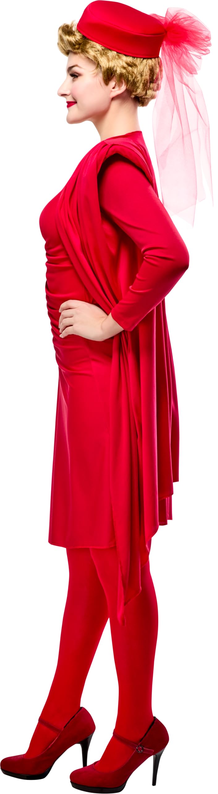 Rubies Women's Golden Girls Blanche Costume Set with Wig, Large, TV Show Look Perfect for Halloween, Parties, and More
