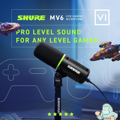 Shure MV6 USB Gaming Microphone for Streaming & Recording 🍁 All In One Marketplace Canada