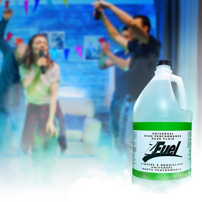 Z Fuel ZHZ Universal High Performance Oil Based Haze Fluid - 3.78 Litres - Formulated for Oil Based Haze Machine - Perfect for Halloween, Parties, Weddings, Clubs