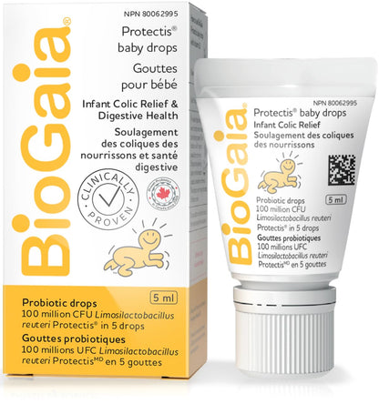 BioGaia Probiotic Baby Drops 5mL (125 Drops) for infant colic relief, newborns and babies 🍁 All In One Marketplace Canada