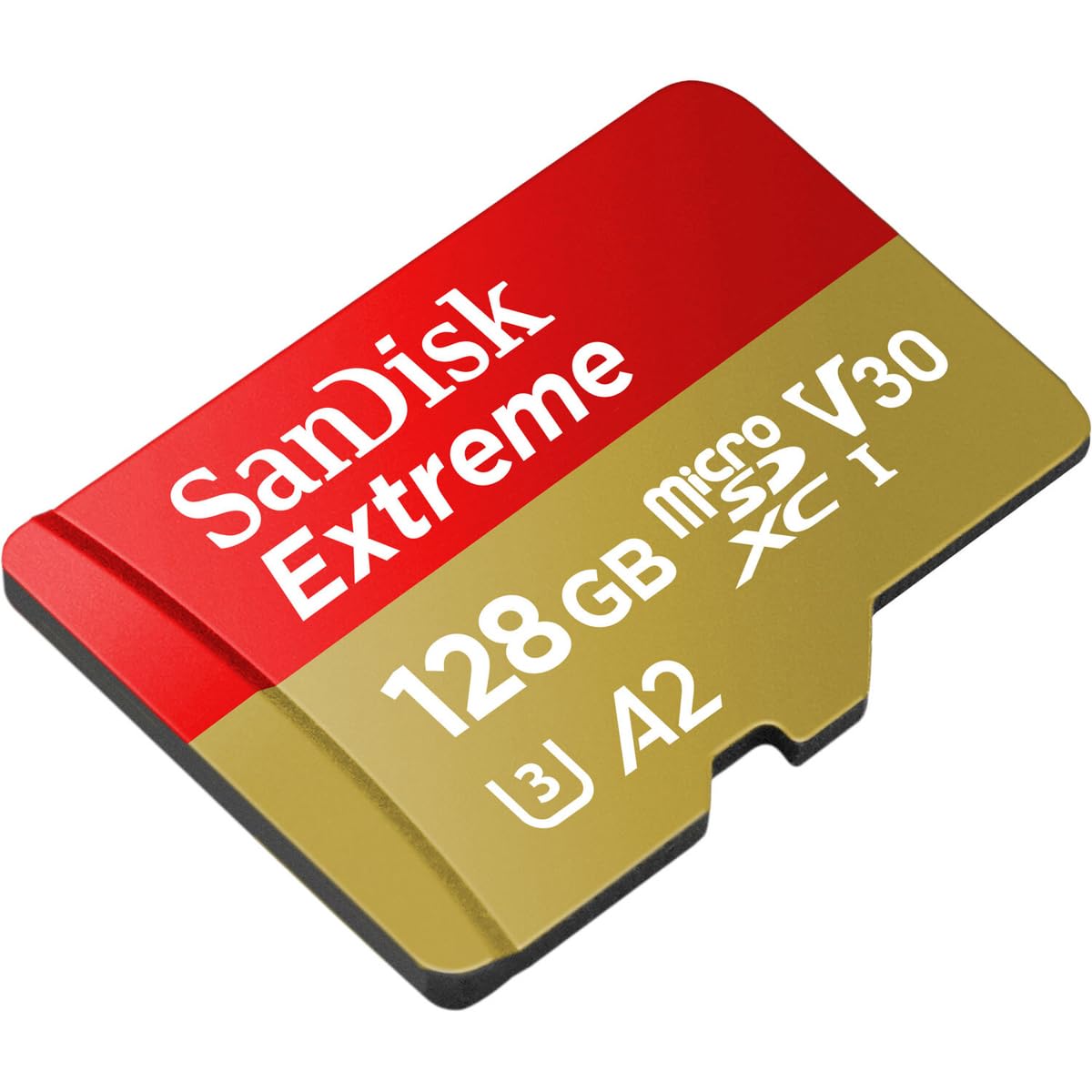 SANDISK 128GB Extreme microSD UHS-I Card - Up to 245MB/s Read Speed and 120MB/s Write Speed, 5.3K Video, 4K UHD Video, high-Performance for Action cams, Drones, Android Devices - SDSQXH9-128G-GZ6MA