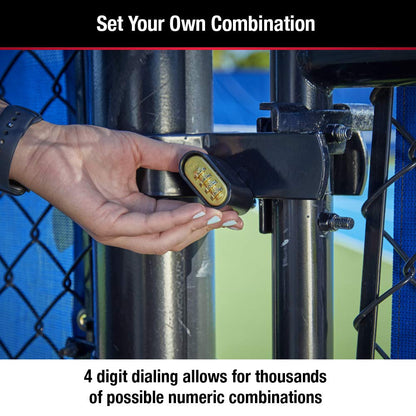 Master Lock Black Combination Padlock, Set Your Own Combo Lock, Weather Resistant Indoor and Outdoor Padlocks with Code for Gym Locker, Gate, Shed, 2 Pack, 178EC2 🍁 All In One Marketplace Canada