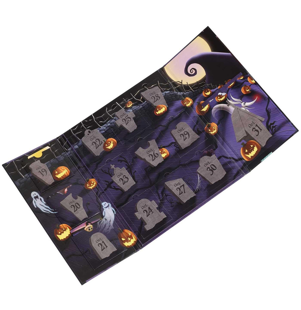 Disney: Tim Burton's The Nightmare Before Christmas: The 13 Days of Halloween - Children's Countdown Calendar for Disney Fans, Halloween Advent Calendar with Mini Books (Officially Licensed): Jack's Spooktacular Countdown!