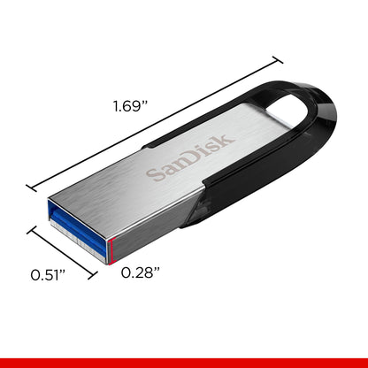 SanDisk Ultra Flair USB 3.0 16GB Flash Drive High Performance up to 130MB/S (SDCZ73-016G-G46), Black 🍁 All In One Marketplace Canada