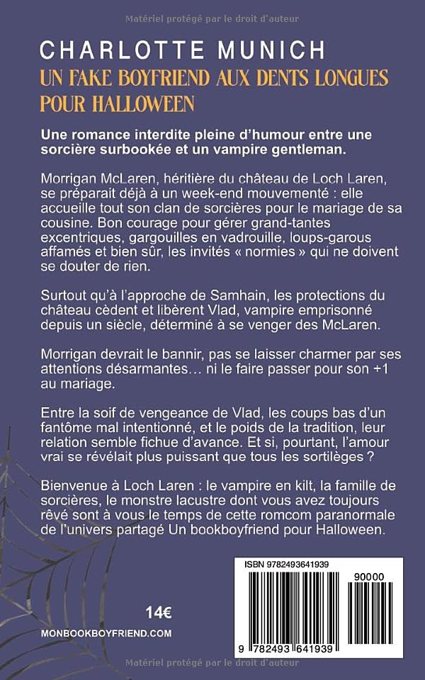 Un fake boyfriend aux dents longues pour Halloween : Romance d'Halloween