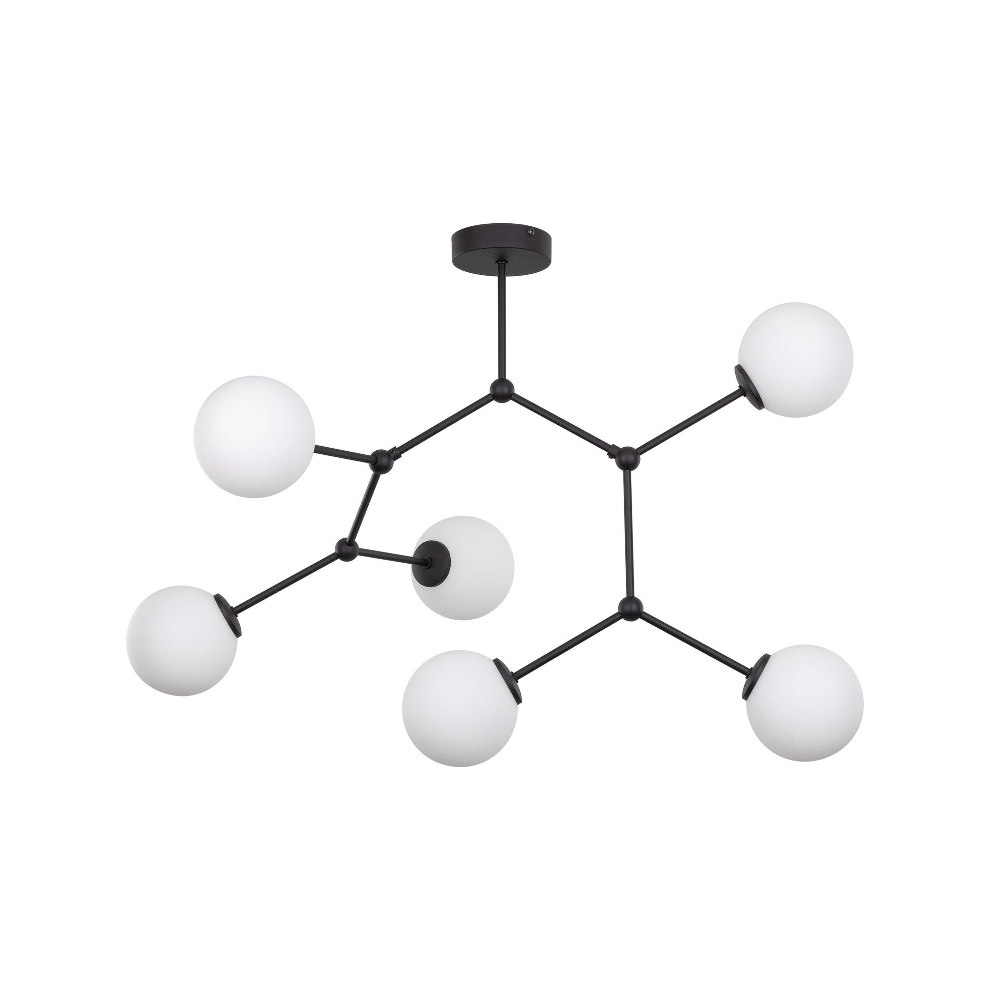 FAIRY Black Scandinavian Ceiling Lamp 6 - AURABAGS SHOP