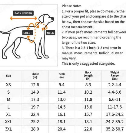 Charlise Dog Jacket | Dog Jacket for Cold Weather