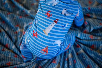 🐋Pyjama en bambou – Le Fleuve Saint-Laurent