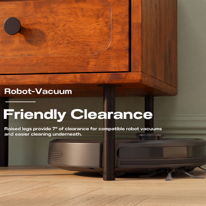 Savana Single Drawer Solid Wood Nightstand