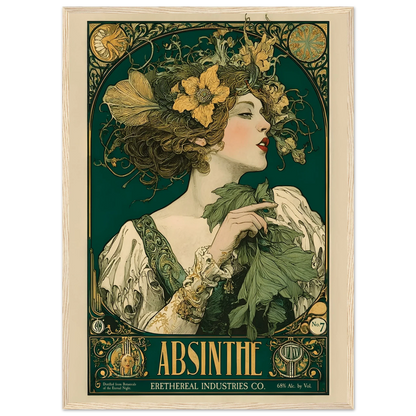 L’Absinthe d’Ombre - Poster & Framed Print