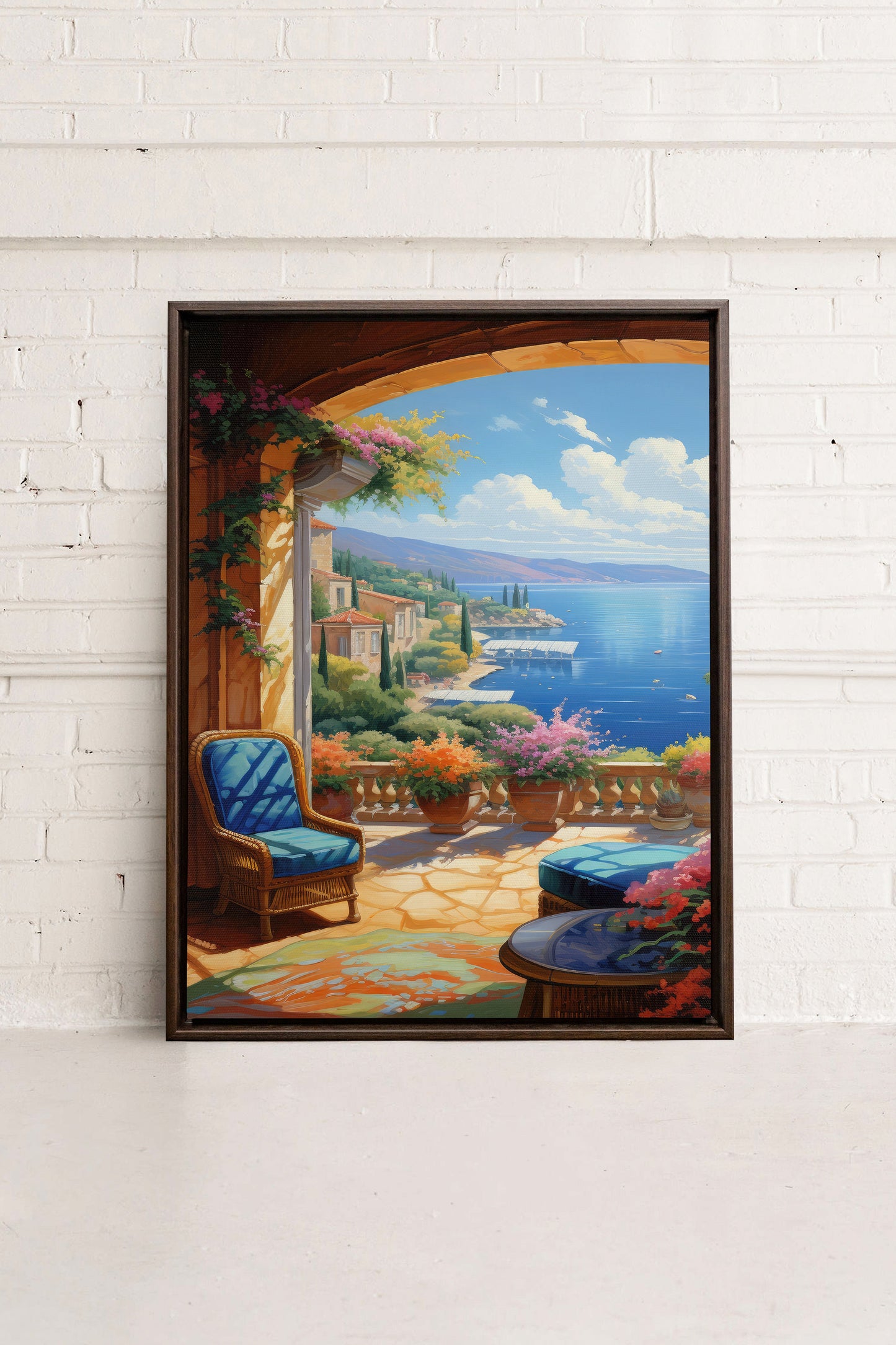 RADIANT FREEDOM, Kunstwerk auf gespannter Leinwand