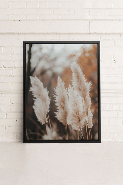 GOLDEN FEATHER, Werk auf gespannter Leinwand