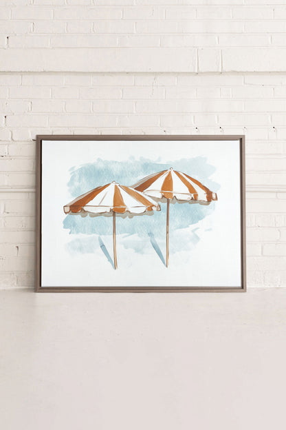OCEAN SHADE, Stretched Canvas Artwork