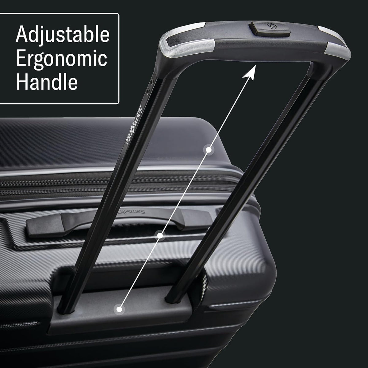 Samsonite Omni 2 Spinner Carry-On, Model Number - 141130-7722, Arctic Silver 🍁 All In One Marketplace Canada