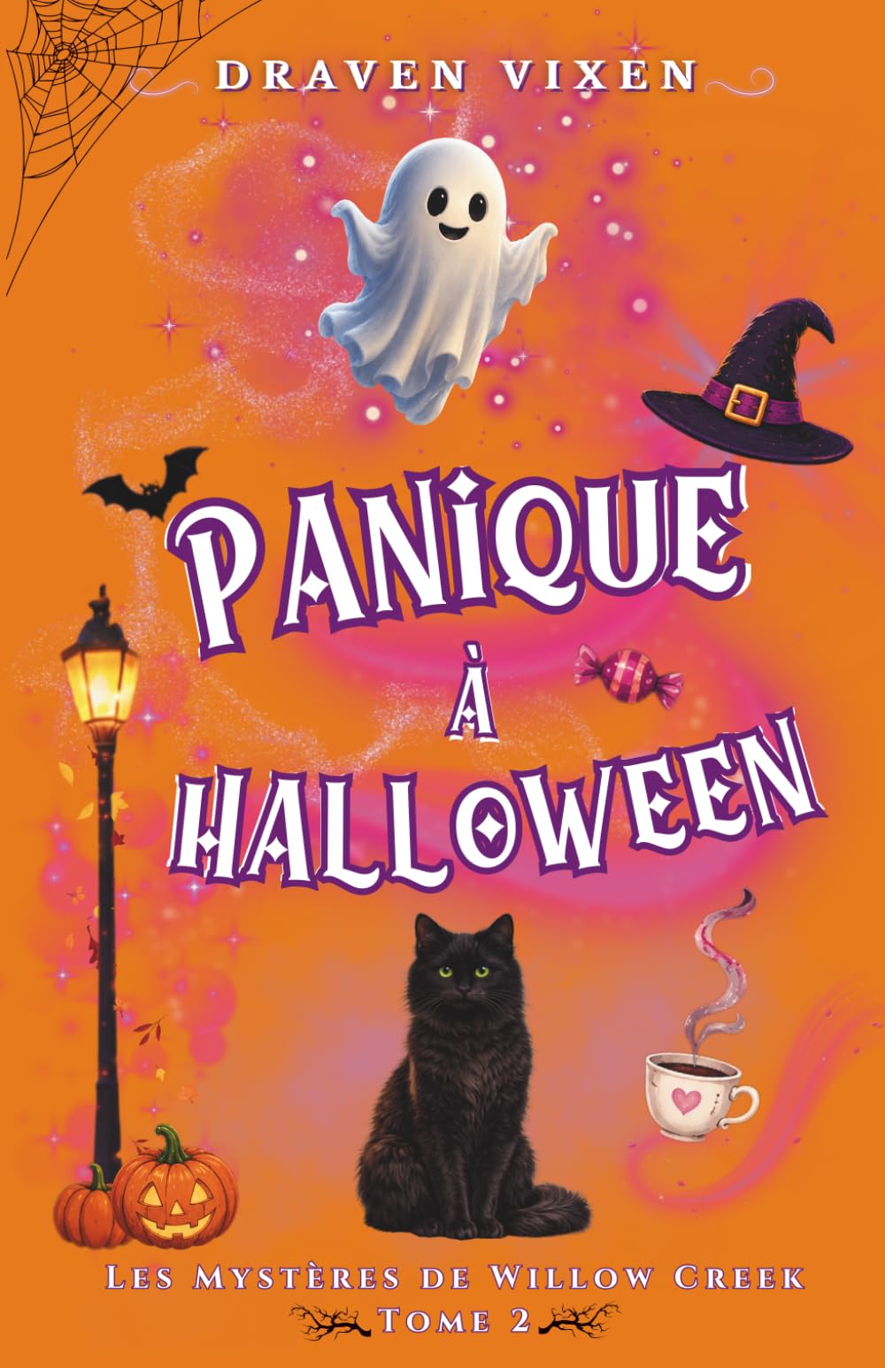 Panique à Halloween: Cosy fantasy humoristique - Les Mystères de Willow Creek, Tome 2