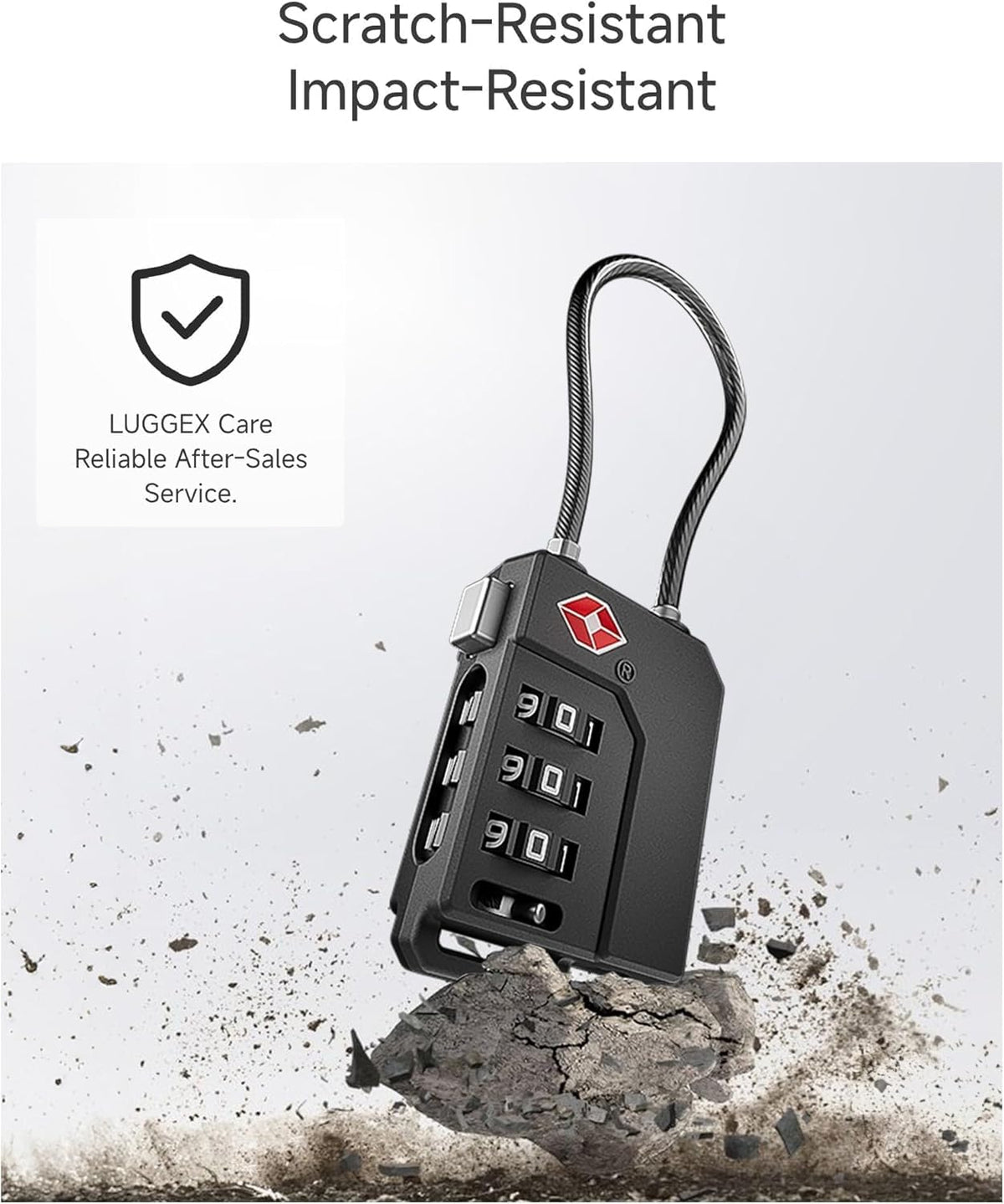 LUGGEX Luggage Lock, TSA Locks for Luggage, Suitcases Locks TSA Approved 🍁 All In One Marketplace Canada