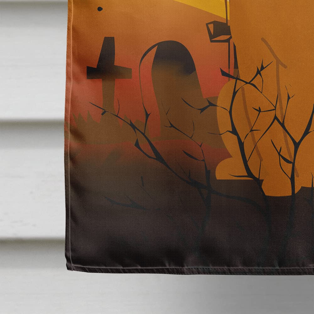 Caroline's Treasures BB4381CHF Halloween Fawn Boxer Flag Canvas House Size, Large, Multicolor