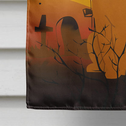 Caroline's Treasures BB4381CHF Halloween Fawn Boxer Flag Canvas House Size, Large, Multicolor