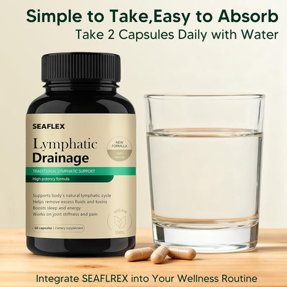 Lymphatic Drainage Capsules 60 Capsules – Lymphatic Drainage & Supports Cellulite Reduction 🍁 All In One Marketplace Canada