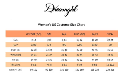 Dreamgirl Adult Sheer Front Tie Skirt Costume, Halloween Costume Accessory Small/Medium
