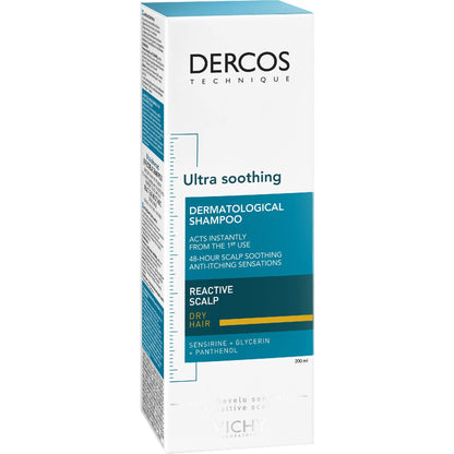 Vichy Dercos Sulfate-Free Shampoo for Irritated Scalp & Hair, 200mL 🍁 All In One Marketplace Canada