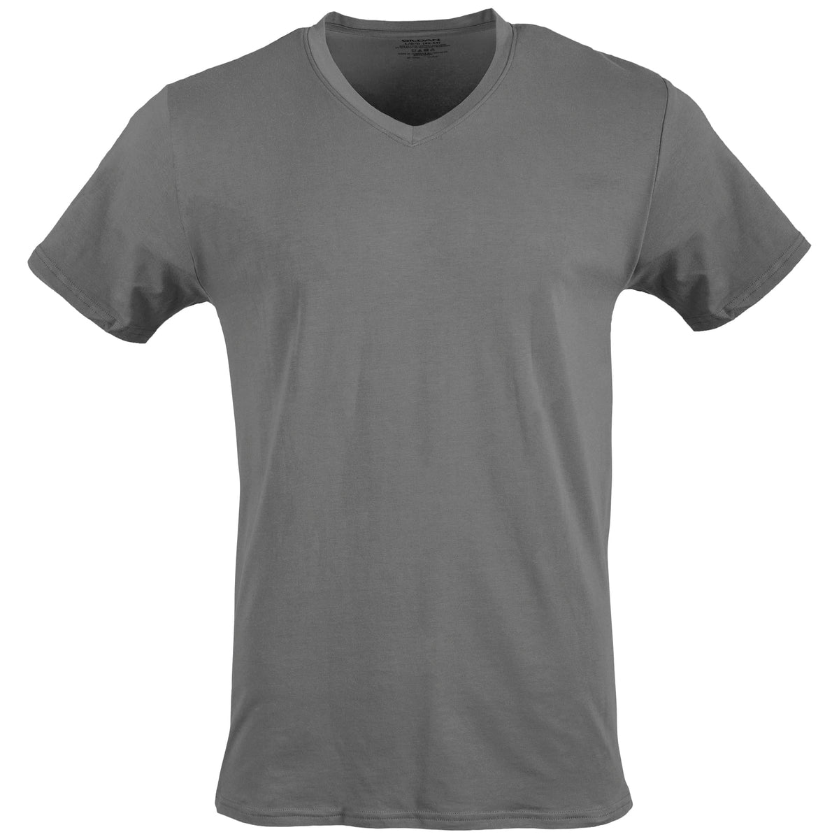 Gildan Men's V-Neck T-Shirts, Multipack, Style G1103, Navy/Charcoal/Cardinal Red (5-Pack), Large 🍁 All In One Marketplace Canada