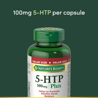 NATURE'S BOUNTY 5-HTP 100 mg Plus, Helps Promote Healthy Mood Balance, 51.8 g 🍁 All In One Marketplace Canada