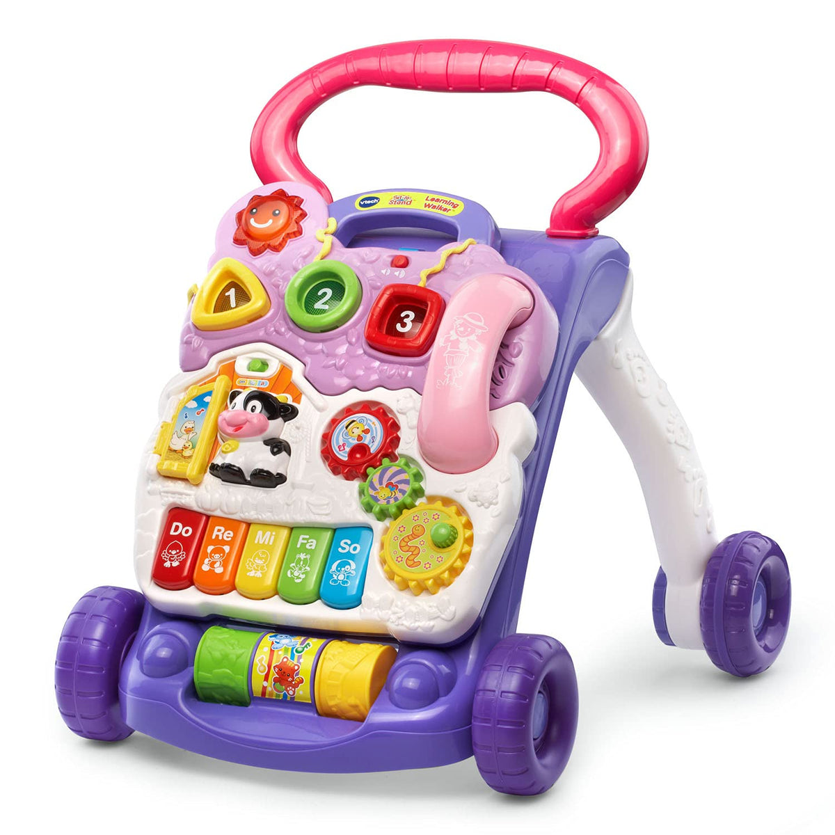 VTech Sit-to-Stand Learning Walker (Frustration Free Packaging - English Version), Purple 🍁 All In One Marketplace Canada