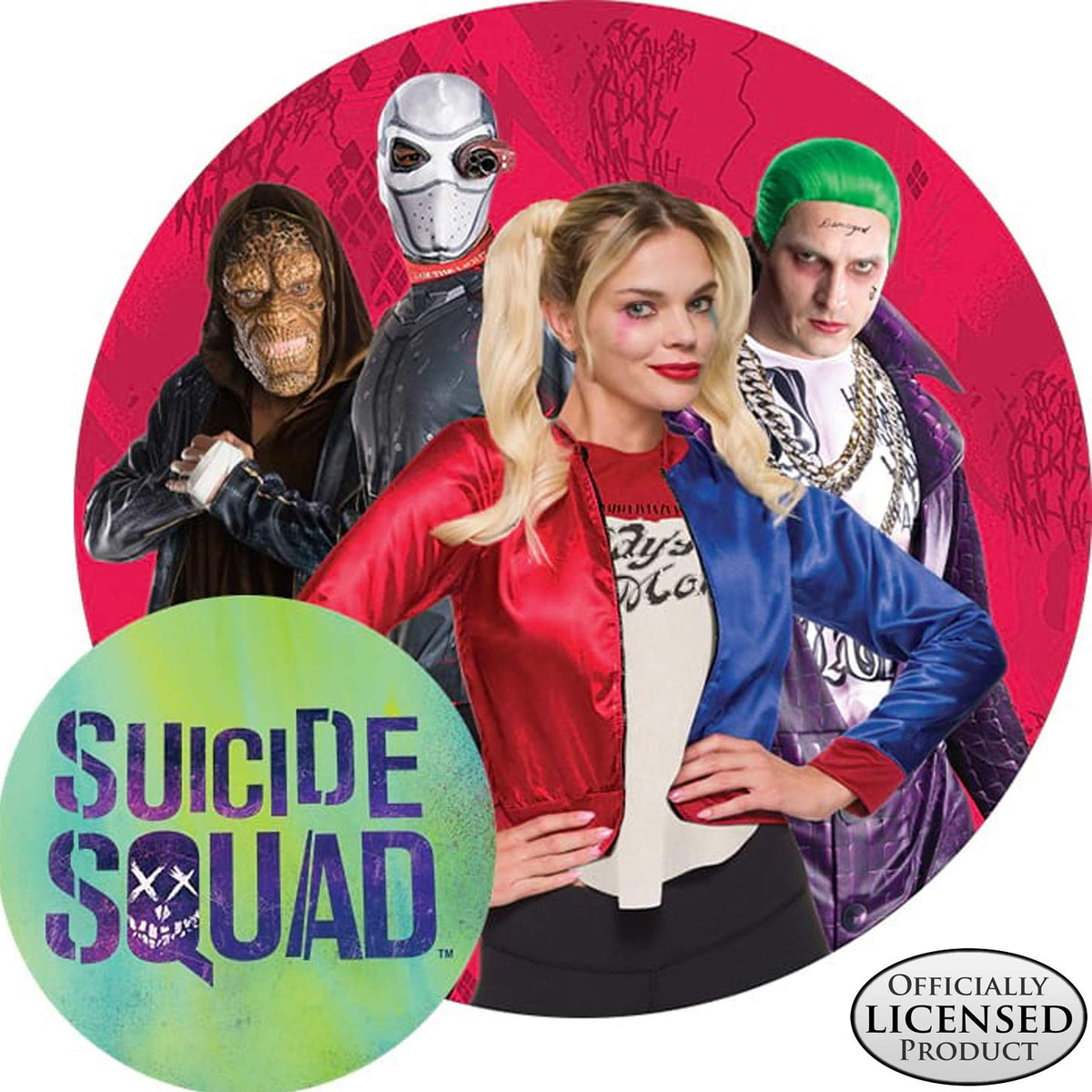 Rubies DC Comics Suicide Squad Walking Harley Quinn Pet Costume, X-Large for Themed Parties and Halloween