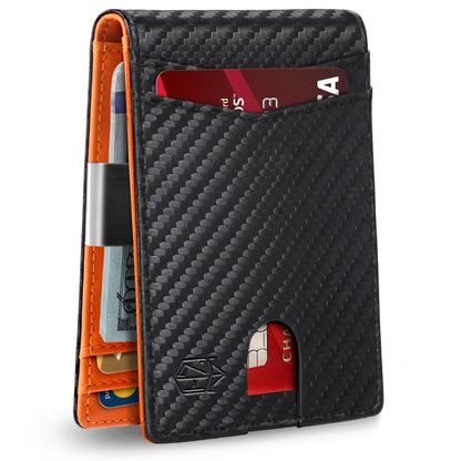Zitahli Mens Slim Wallet Larger Capacity with 12 Slots RFID Blocking Minimalist Bifold Front Pocket Wallet for Men with ID Window 🍁 All In One Marketplace Canada