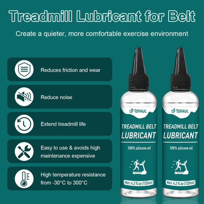 1DFAUL 250ml Treadmill Lubricant for Belt, Silicone Treadmill Oil Belt Lubricant High Temperature Resistance, Reduces Friction, Noise & Wear, Suitable for Various Treadmills Models 🍁 All In One Marketplace Canada