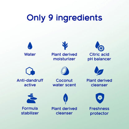 Head & Shoulders Anti-Dandruff Shampoo, Bare Pure Clean, 1% Pyrithione Zinc, Oily Scalp Relief, Free of Sulfates, Silicones, Dyes, Dermatologically Accredited by Skin Health Alliance (2x 400mL) 🍁 All In One Marketplace Canada