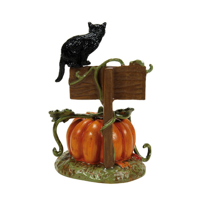 Department 56 Village Collection Accessories Halloween Feline Noir 2024 Dated Limited Edition Figurine, 3.74 Inch, Multicolor