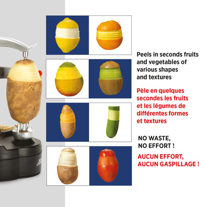 Starfrit Rotato Express Automatic Electric Potato & Vegetable Peeler, Black 🍁 All In One Marketplace Canada
