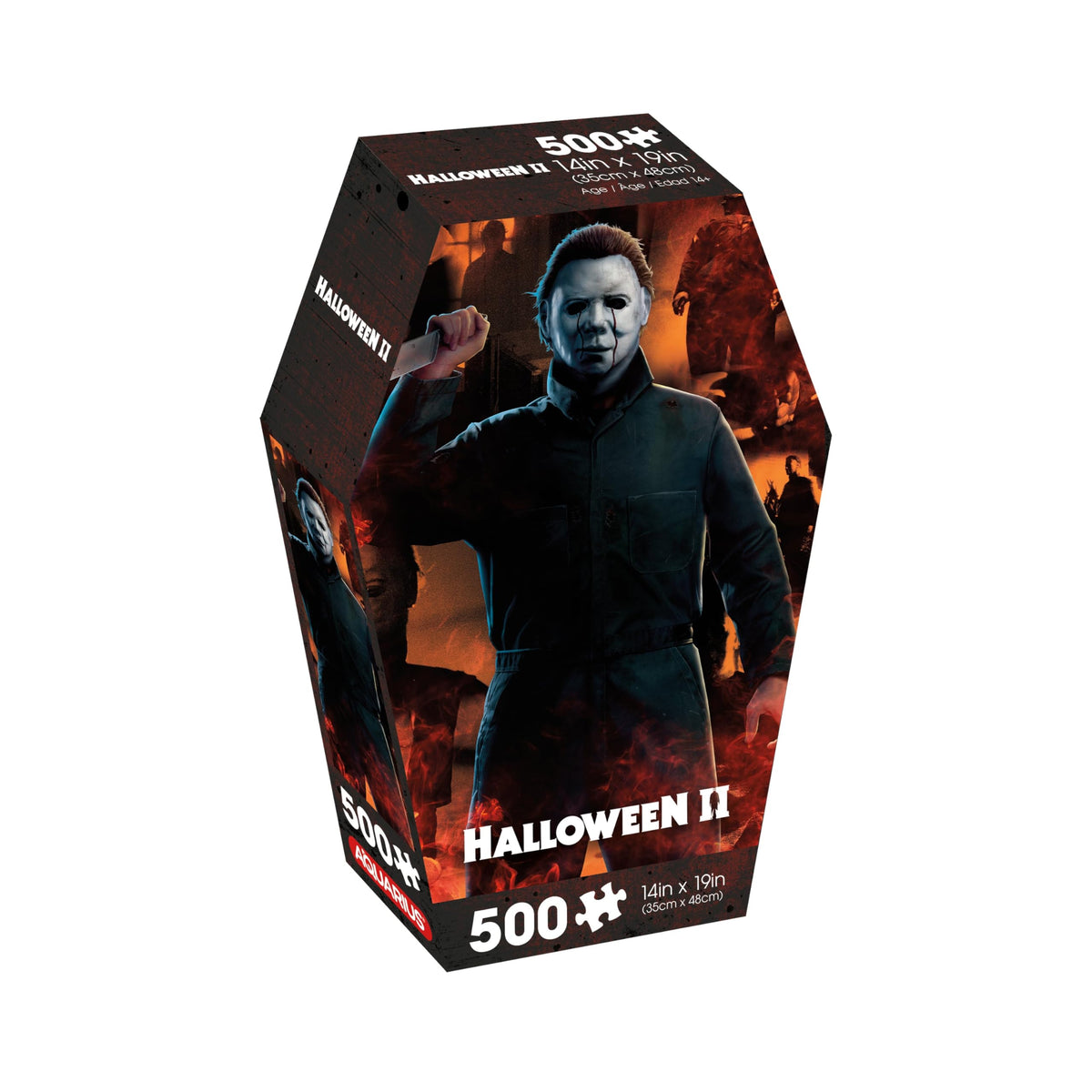 Aquarius Halloween II 500pc Puzzle (500 Piece Jigsaw Puzzle) - Glare Free - Precision Fit - Officially Licensed Halloween II Movie Merchandise & Collectibles - 14x19 Inches