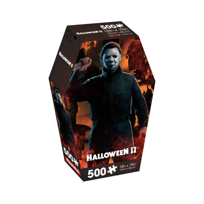 Aquarius Halloween II 500pc Puzzle (500 Piece Jigsaw Puzzle) - Glare Free - Precision Fit - Officially Licensed Halloween II Movie Merchandise & Collectibles - 14x19 Inches