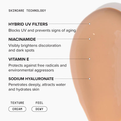 DRMTLGY Anti-Aging Tinted Moisturizer SPF 46 – Sheer Face Sunscreen & Lightweight Makeup with Broad Spectrum UV Protection – Hydrating Skin Care & Face Moisturizer – FSA HSA Eligible (1.7 oz) 🍁 All In One Marketplace Canada