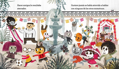 Gustavo, el fantasmita tímido: (Un cuento ilustrado de Halloween para niños de 3 a 7 años - Celebrando la amistad, el valor y las tradiciones culturales)
