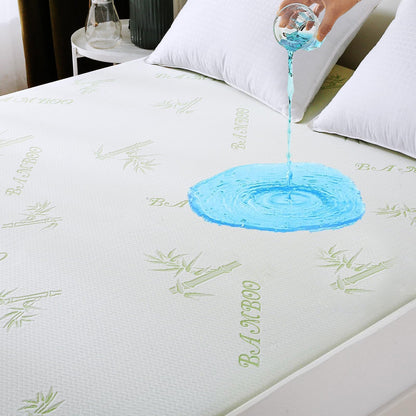 MUXHOMO Premium 100% Waterproof Queen Size Mattress Protector, Breathable Mattress Cover Queen Size Bed, Cooling 3D Air Fabric Bed Pad Cover, Deep Pocket 8"-21" 🍁 All In One Marketplace Canada