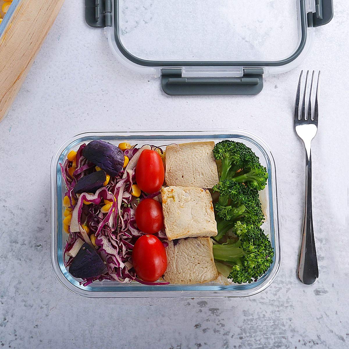 M MCIRCO 10-Pack 22 Oz Glass Meal Prep Containers with Lids - Microwave, Oven, Freezer & Dishwasher Safe 🍁 All In One Marketplace Canada