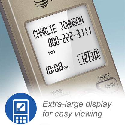 AT&T EL52303 3-Handsets Cordless Phone System with Answering System, Caller ID/Call Waiting - DECT 6.0 - Upto 14 Minutes Recording Time 🍁 All In One Marketplace Canada