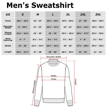 STAR WARS Men's The Last Jedi Happy Halloween PORG Logo Sweatshirt, Charcoal Heather, X-Large