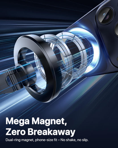 Miracase 2026 for MagSafe Car Mount: [Ultra-Strong Vacuum Suction + Handlebar] 360° Rotatable Handlebar Mount, Car Phone Holder for All Phone Models 🍁 All In One Marketplace Canada