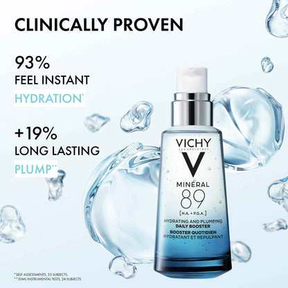 Vichy Hydrating Hyaluronic Acid Serum Refill, Mineral 89 Daily Face Serum Skin Booster with Hyaluronic Acid & Minerals, Hydrates and Strengthens Sensitive Skin, Recommended by Dermatologists, 50mL 🍁 All In One Marketplace Canada