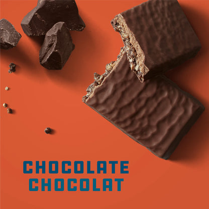CLIF BUILDERS Protein Bars, Chocolate Flavour, 20g of Protein, Prepared in Canada, Gluten Free, No Artificial Sweeteners, 68 g (Pack of 12) 🍁 All In One Marketplace Canada