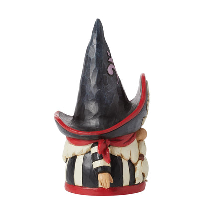 Enesco Jim Shore Heartwood Creek Halloween Gnome in Pirate Costume Figurine, 5.71 Inch, Multicolor