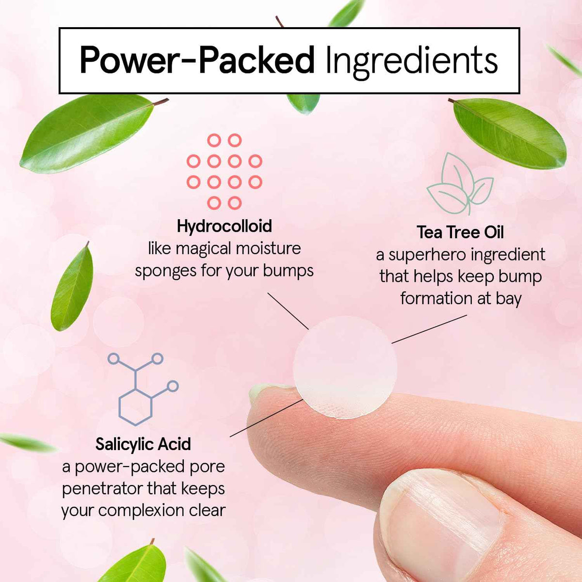 grace & stella Award Winning Invisible Spot Covers with Hydrocolloid (Round, 72 Count) - Spot Covers with Salicylic Acid and Tea Tree for Absorbing Impurities - Dermatologist Tested Skin Care, Cruelty Free, Vegan 🍁 All In One Marketplace Canada