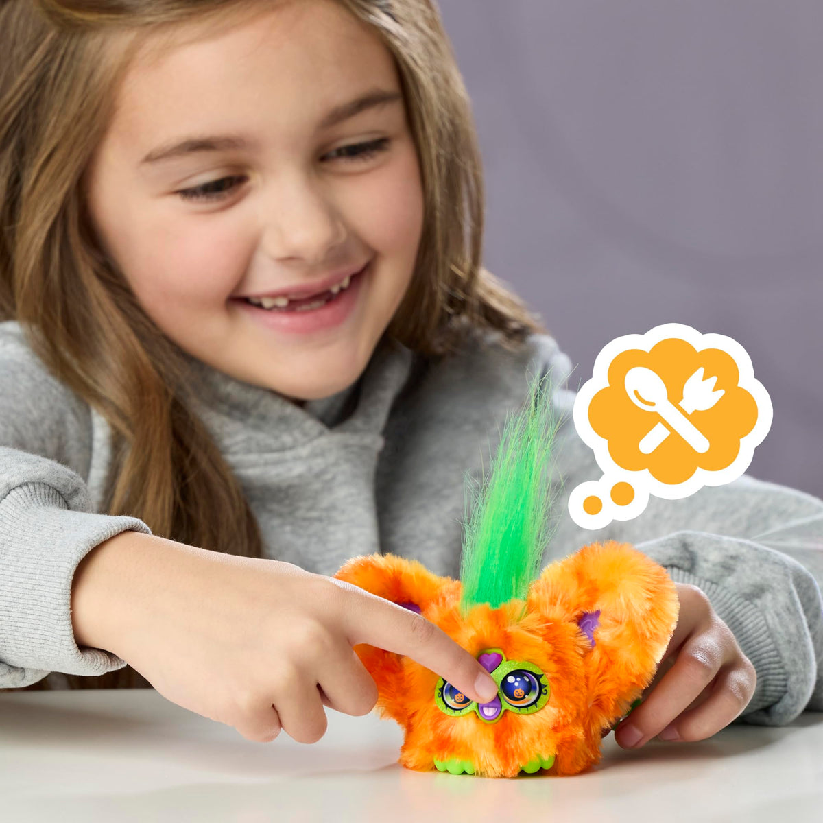 Furby Furblets 2 Pack of Fall Edition Mini Friends Trick-Ee & Boo-Kin, Electronic Halloween Plush Toys for Girls & Boys 6+, Multicolor (Amazon Exclusive)