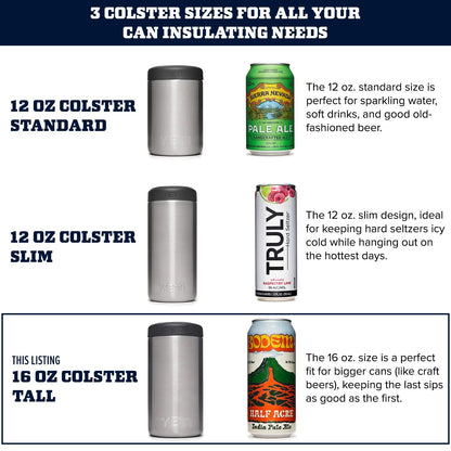 YETI Rambler 16 oz. Colster Tall Can Insulator for Tallboys & 16 oz. Cans, Stainless 🍁 All In One Marketplace Canada